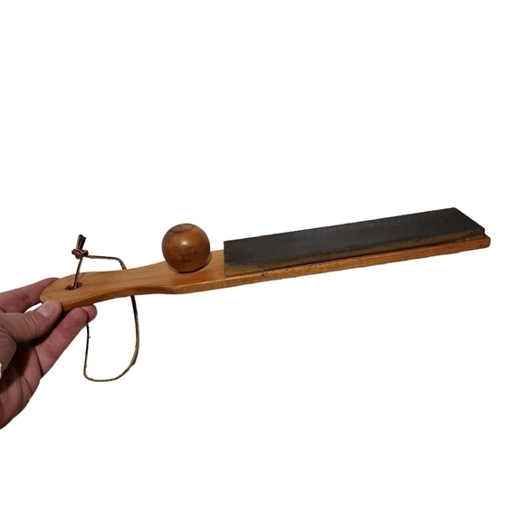 Vintage Indian Mountain Whetstone Hot Springs sharpening stone - Picture 7 of 14